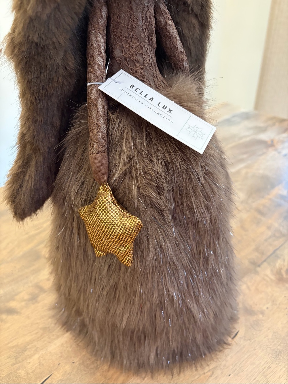 Bella Lux Christmas Angel Viral Chocolate “Mink” VHTF - Picture 5 of 15